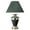 Hunter Green, variant on ORE International Metal Table Lamp, Black