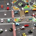 thumbnail image 2 of Vogacara Niños DIY Car Parking Map Juguetes con coches Playing Mats Kids City Parking Lot Road Map Juguetes No.2 Vogacara FN003426-02, 2 of 6