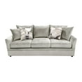 thumbnail image 6 of New Classic Furniture Sylvie Polyester Upholstered Sofa in Light Gray, 6 of 6