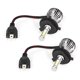 thumbnail image 1 of Paquete de 2 bombillas LED para faros delanteros de coche con tecnología X15-COB de 6500 K, 1 of 8