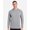 Heather Grey, variant on Men’s Carrollton Fitness Long-Sleeve T-Shirt - CLOUD HEATHER - S