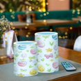 thumbnail image 3 of Yayeee Flameless Candles with Remote Flickering Battery Operated Multi Color Changing, Green Abstract Wavy, 3 of 7