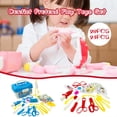 thumbnail image 4 of A Dentist Toy Set 28Pcs Pretend Play Doctor Tools For Kids Role Play Educational Learning Kit With Teeth Model For Home And School Fun Activity, 4 of 6