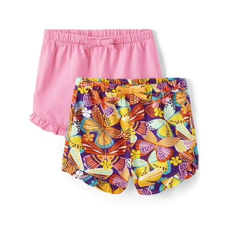 

The Children s Place Baby Girl Dolphin Short 2-Pack Sizes Newborn -24 Months