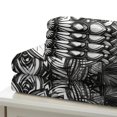 thumbnail image 4 of YJHDM Black and White Bohemian Bedding Set 3D Duvet Cover Pillowcase 2/3pcs for Adult Women's Room, 4 of 5