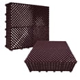 thumbnail image 1 of Piso Ensamble Modular 40x40x1.8 cm Capacidad Carga 6 t/m2 Uso Rudo Antideslizante se Coloca Sobre Piso Existente Sin Adhesivos ni Obra Civil, 12 Pzas, 1 of 5