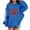 Style754·Blue Girls Sweatshirts, variant on DHFJKG Child Toddler Girls Casual Hoodies Fashion Rugby Printed Soft Comfortable Long Sleeve Sweatshirts Crewneck Sweatshirts For Tween/Youth Girls 18-24 Months