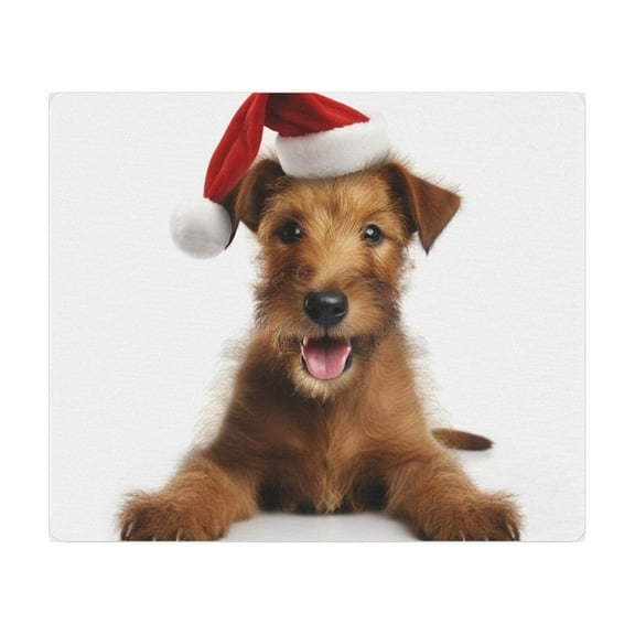 DistinctInk Mouse Pad - 1/4" Foam Rubber - Irish Terrier Puppy