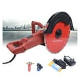 thumbnail image 4 of 14" Circular Concrete Cut Off Saw Wet Dry Concrete Saw Cutter Electric Wall Chaser Slotting Machine W/ Water Pump, 4 of 6