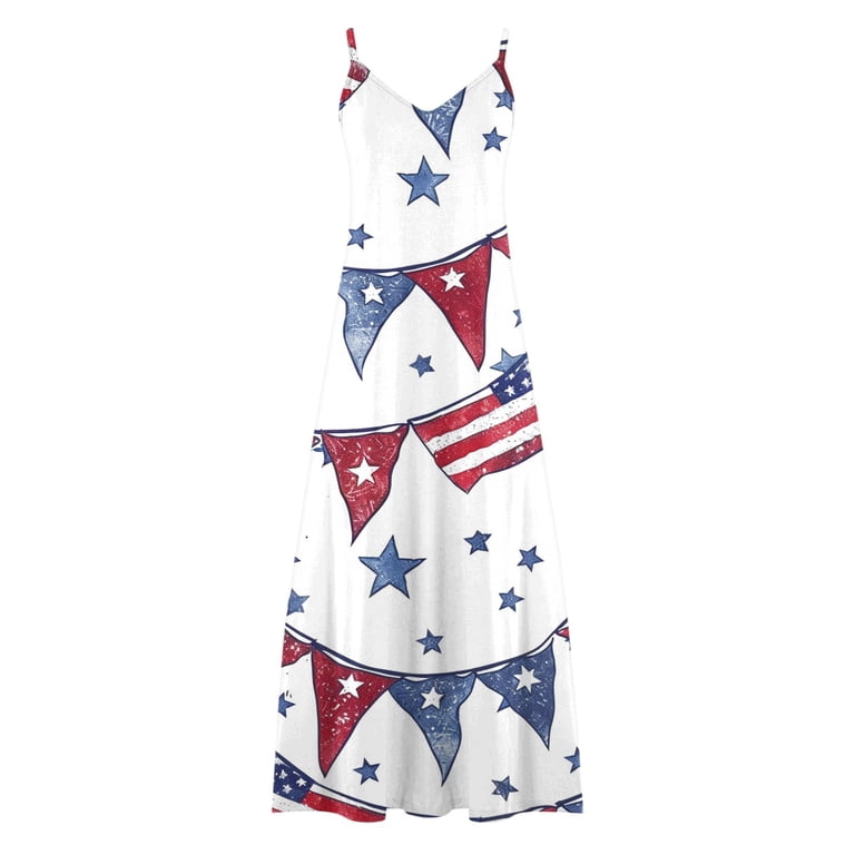 red white and blue jersey dress OLD NAVY Girls Red White & Blue Cotton Jersey Dress Size L (10/12)