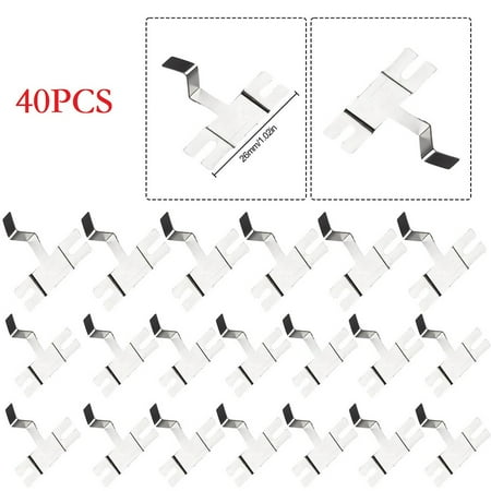 

40 Pcs battery Pack Welding Nickel Sheet Nickel Plated Steel Strip for Spot Welder