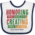 thumbnail image 3 of Inktastic Honoring the Past and Creating the Future Black History Boys or Girls Baby Bib, 3 of 4