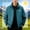 A490 Sky Blue, variant on Men's UPF 50+ Sun Shield Jacket Regular Fit Stand Collar Long Sleeve Hiking Coat Mountain Logo Quick-Dry Sportswear Golf Trekking Casual Wear