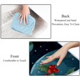 thumbnail image 4 of Christmas Canvas Picnic Blanket Waterproof Foldable Outdoor Mat for Beach Camping, Portable, and Washable - Large Size, Family and Friends Gatherings, 4 of 6