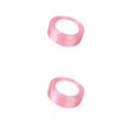 thumbnail image 2 of Inteprter Cinta de papel de regalo Accesorios de artesanía de bricolaje para bodas Cintas de poliéster Rosa 04 rosa 04 2Conjunto, 2 of 6