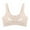 Beige, variant on Idoravan Sports Bras for Women Plus Size Women Sexy Top Bra Wire Free Underwears Base Style Sports Lingerie L