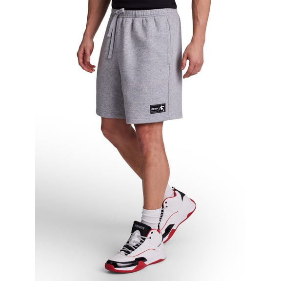 AND1 Men's and Big Men's Free Throw Short, 8" inseam, Sizes XS-5XL