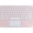 Pink, variant on Wireless Bluetooth Keyboard with Touchpad for ipad, Portable Mini Small Universal Rechargeable 10 inch Ultra-Slim Wireless Keyboard for Tablet Smartphone PC Computer Laptop Windows Android iOS