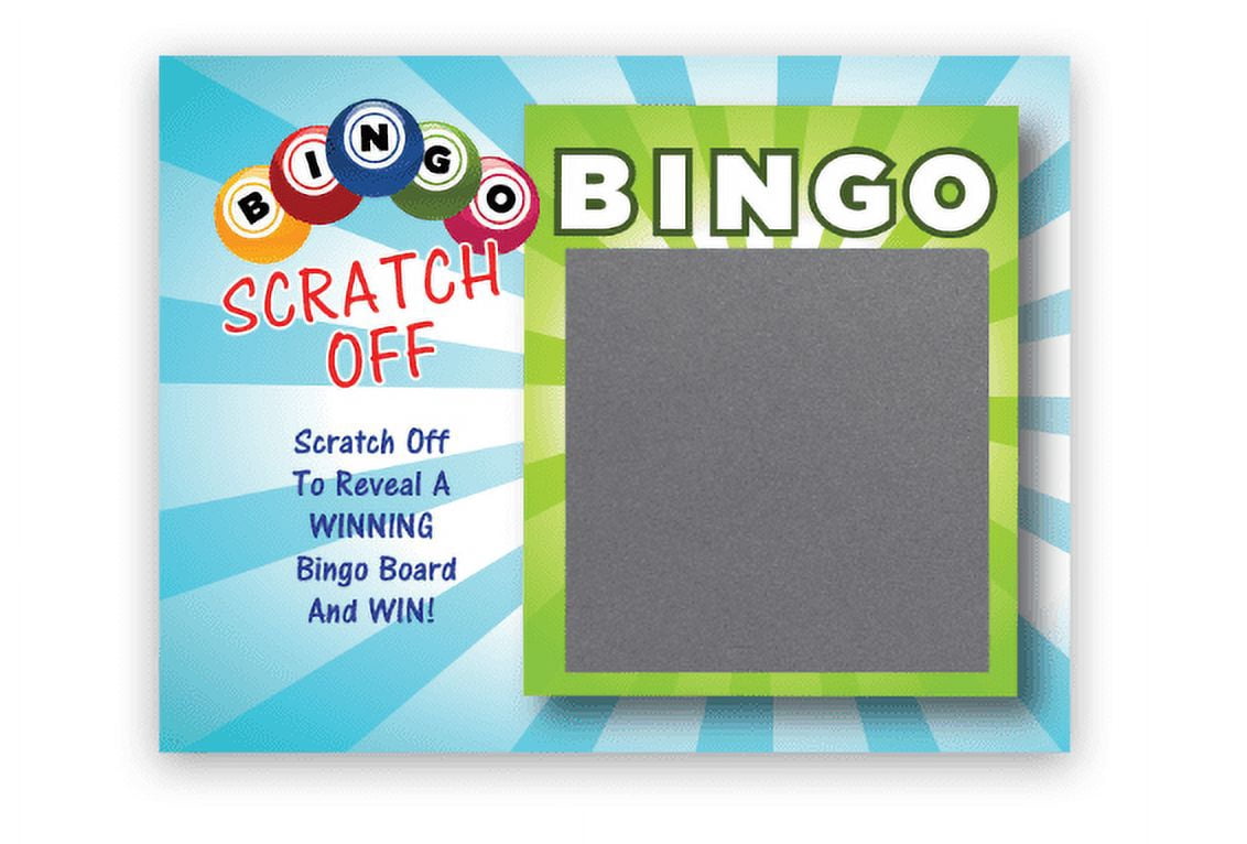 My Scratch Offs Square Scratch Off Stickers Labels, with 2" x 2", Silver, 250 Count