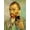 Unframed, variant on Art.com Vincent Van Gogh Selfie Portrait Art Print, 24" x 32"