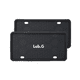 thumbnail image 1 of 2 pzs Porta Placas Universal Accesorios Para Autos De Silicon Lab.G Negro, 1 of 4