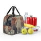 thumbnail image 5 of Easygdp Elephant in Smoke Bolsa Térmica Premium - Tela Oxford Impermeable, Gran Capacidad, Bolsillo Frontal, Unisex para Trabajo, Escuela, Actividades al Aire Libre y Picnics, 5 of 8