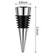 thumbnail image 2 of Wine Stopper,10Pcs Reusable Bottle Stoppers with Leak Proof Airtight,DIY Wine Cork for Bar,Holiday, 2 of 5