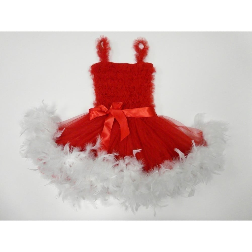 red ballet dress girl