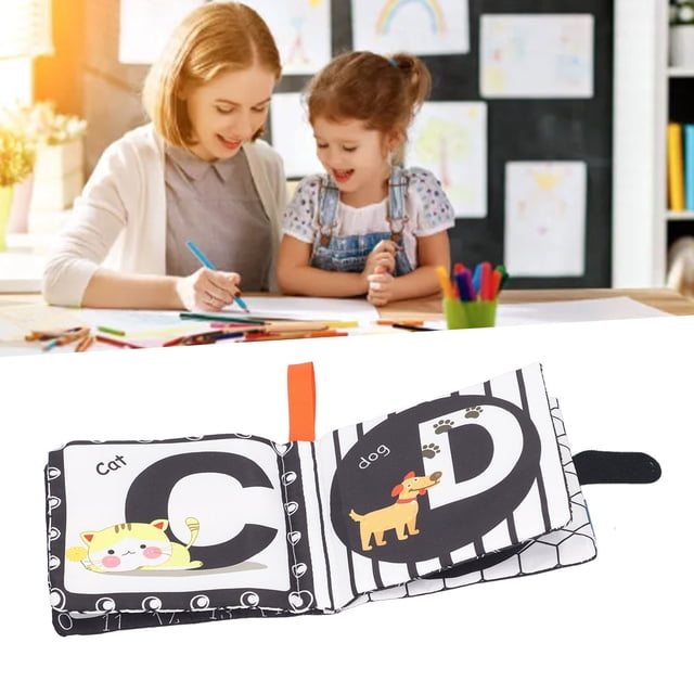 Libros de Baño para Bebés Libro Sensorial Suave Arrugado con Papel Sonajero para Bebés ANGGREK Otros