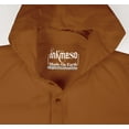 thumbnail image 7 of Inkmeso Solid Henley Hooded Short Kurta For MensLong Sleeve Cotton T-shirt Regular Fit Summer Wear, 7 of 7