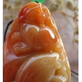 thumbnail image 2 of Certified Red Burma 100% Natural A Jade jadeite Pendant Dragon Pi Xiu Snake 675474 TN, 2 of 11