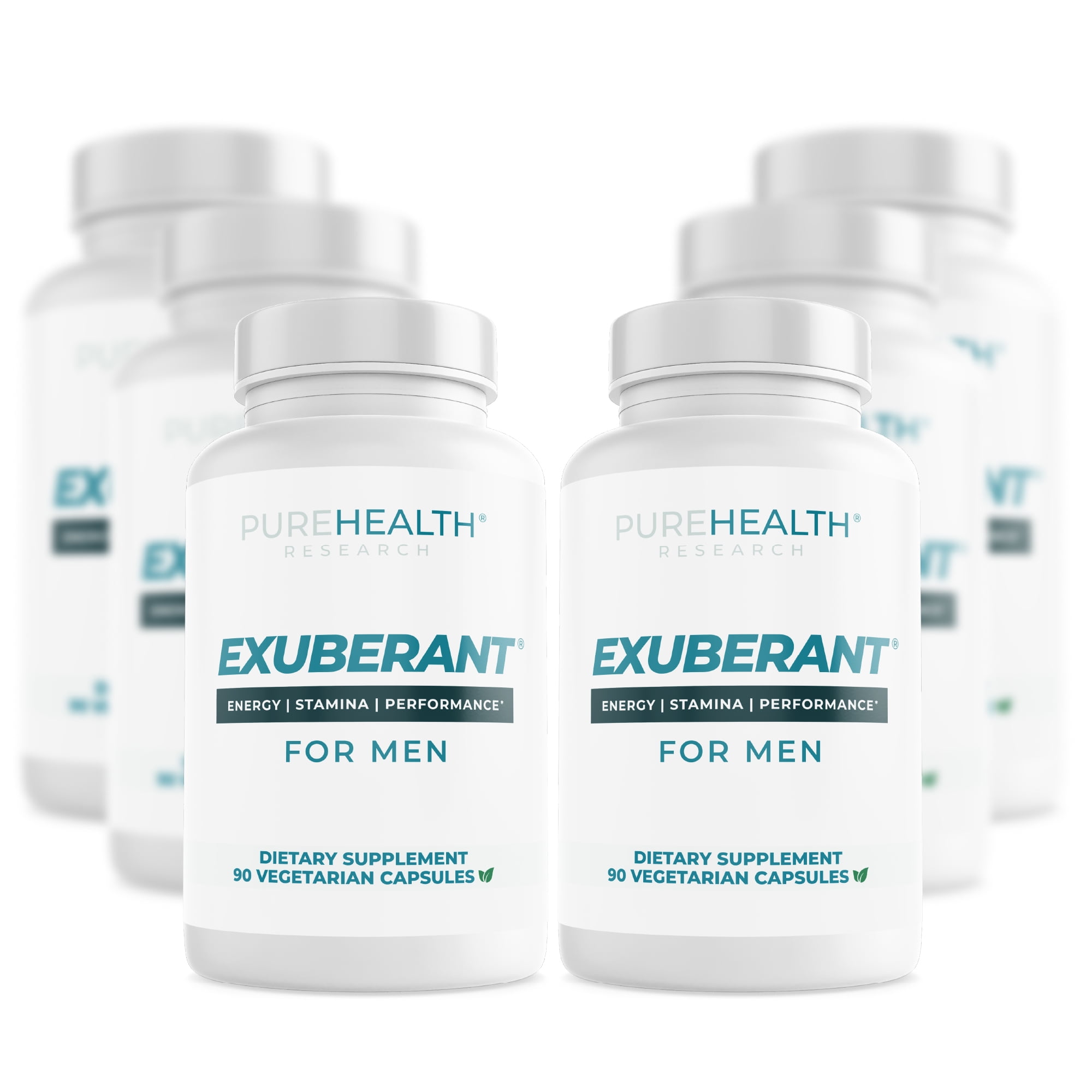 Testosterone Booster Exuberant for Men by PureHealth Research, 6
