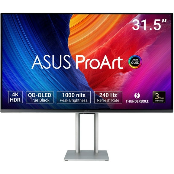 ASUS ProArt Display PA32UCDM 31.5" 16:9 4K Ultra HD 240Hz QD-OLED HDR Monitor