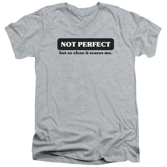- Not Perfect - Slim Fit V Neck Shirt - XX-Large