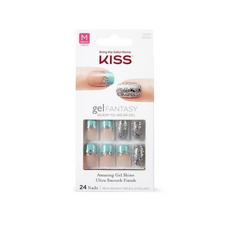 kiss gel fantasy ready to wear gel nails medium length kiss gel fantasy ready to wear gel nails medium length
