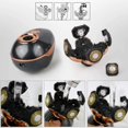 thumbnail image 3 of 5 Head Electric Shaver for Men Razors for Bald Men Waterproof Rechargeable Rotary Shaver Trimmer Clippers, 3 of 4