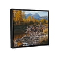 thumbnail image 3 of Stupell Industries Down From High Country Cowboy Animals & Insects Painting Black Floater Framed Art Print Wall Art, 3 of 9