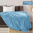 thumbnail image 2 of Cama polar Blanket Utopia, tamaño queen, azul lavado, 300 g/m², 2 of 9