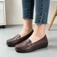 thumbnail image 5 of Qaltryn Comfort Flats for Women Lightweight Casual Dressy Shoes Non Slip Flats Sole Penny Loafers Slip On Flats for Walking & Work, 5 of 9
