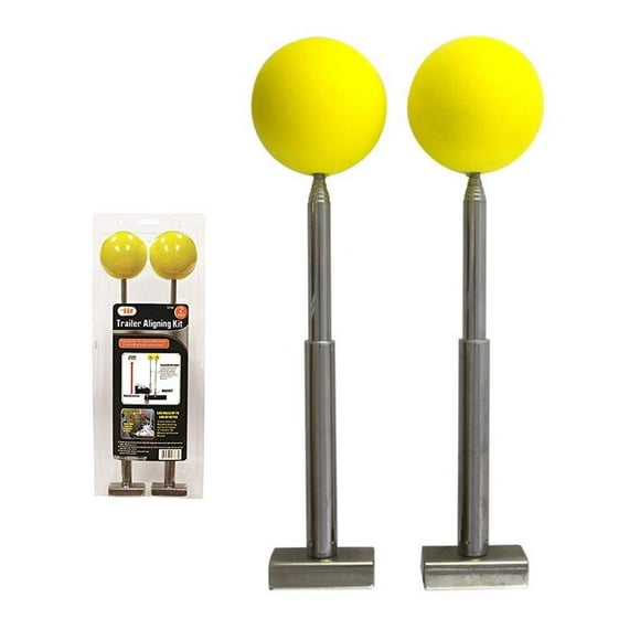 MAGNETIC TELESCOPING TRAILER HITCH ALIGNMENT KIT Boat Trailer Utility Balls Rods