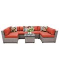 thumbnail image 1 of Catalina 7 Piece Outdoor Wicker Patio Furniture Set 07c, 1 of 6