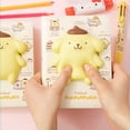 thumbnail image 4 of Sanrio-Cuaderno de hojas sueltas de cuero Pu, Kawaii, Hello Kitty, Melody Cinnamoroll, diario, planificador semanal, Agenda, Bloc de notas, suministros escolares, 4 of 4