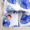 thumbnail image 6 of Karoyedx Boys' Clothing Sets Boys Shirt Shorts Sets Toddler Summer Outfits Hawaiian Beach Vacation Clothes Blue Size,3-4 Years, 6 of 7