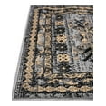 thumbnail image 4 of Unique Loom Taftan Collection Area Rug - Oasis (4' 1" x 6' 1" Rectangle Gray/Cream), 4 of 7