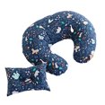 thumbnail image 1 of Almohada de lactancia para bebés y localizador corporal con funda de almohada de algodón de calidad, adecuada para lactancia materna de bebés, 1 of 5