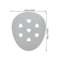 thumbnail image 4 of USHOBE Commode Chair Cushion Shower Board Plastic Comfortable Sitting Bathroom Use 1Set, 4 of 8