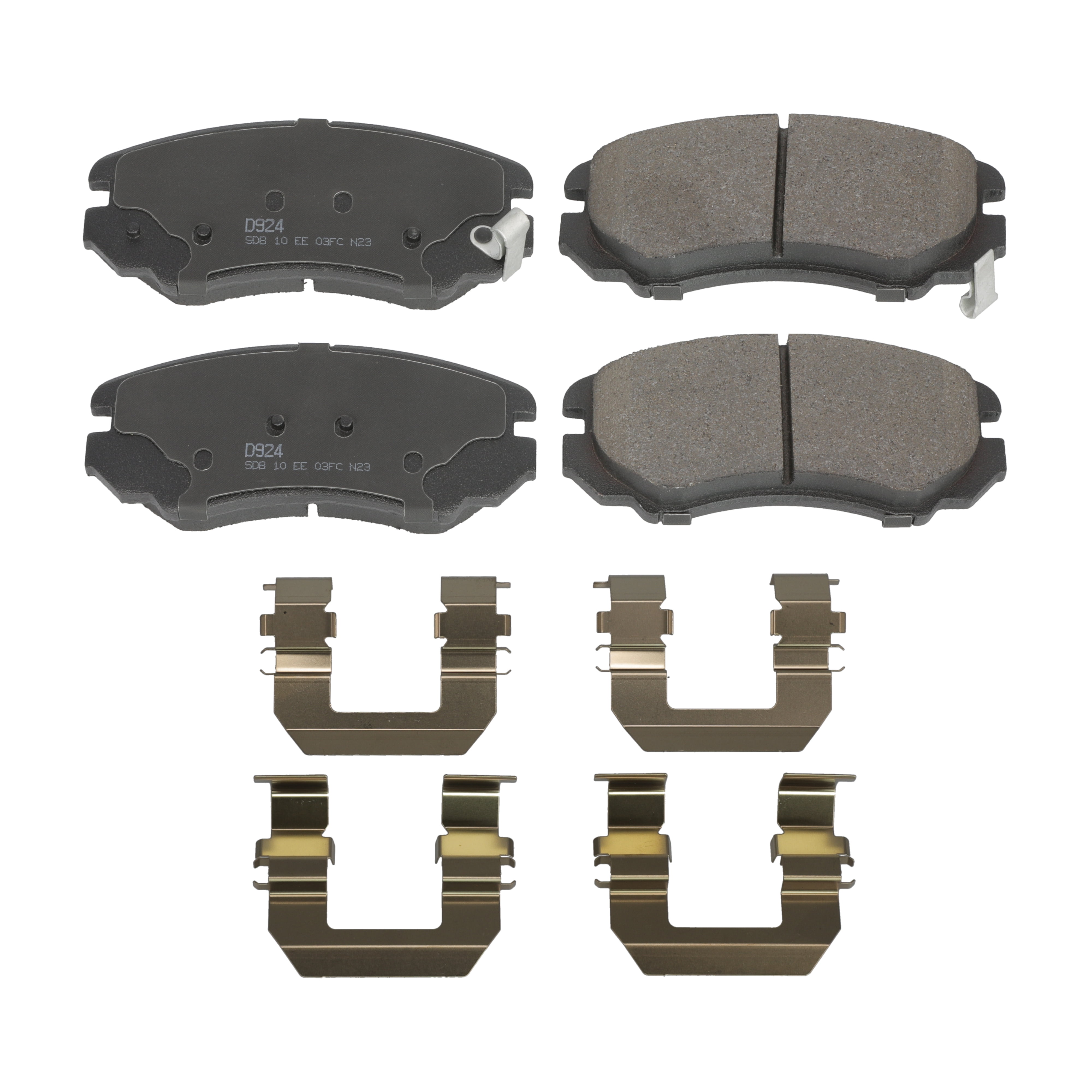Winstop Brake Pad Set, Front WS.0924.0.M, Hyundai Sonata 2010-2003