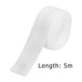 thumbnail image 4 of Kuymtek Borde Pantalones Pantalones Autoadhesivos Pegar Tela Costura DIY (blanco 5m), 4 of 7