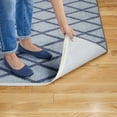 thumbnail image 3 of TOWN & COUNTRY EVERYDAY Rein Solid Diamond Everwash® Washable Runner Area Rug with Non-Slip Backing, Pet Friendly Rug, Blue, 1'9"x7'2", 3 of 11