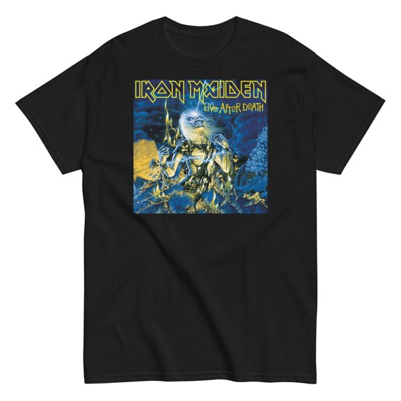 Iron Maiden - Life After Death Unisex T-Shirt - Black - Small